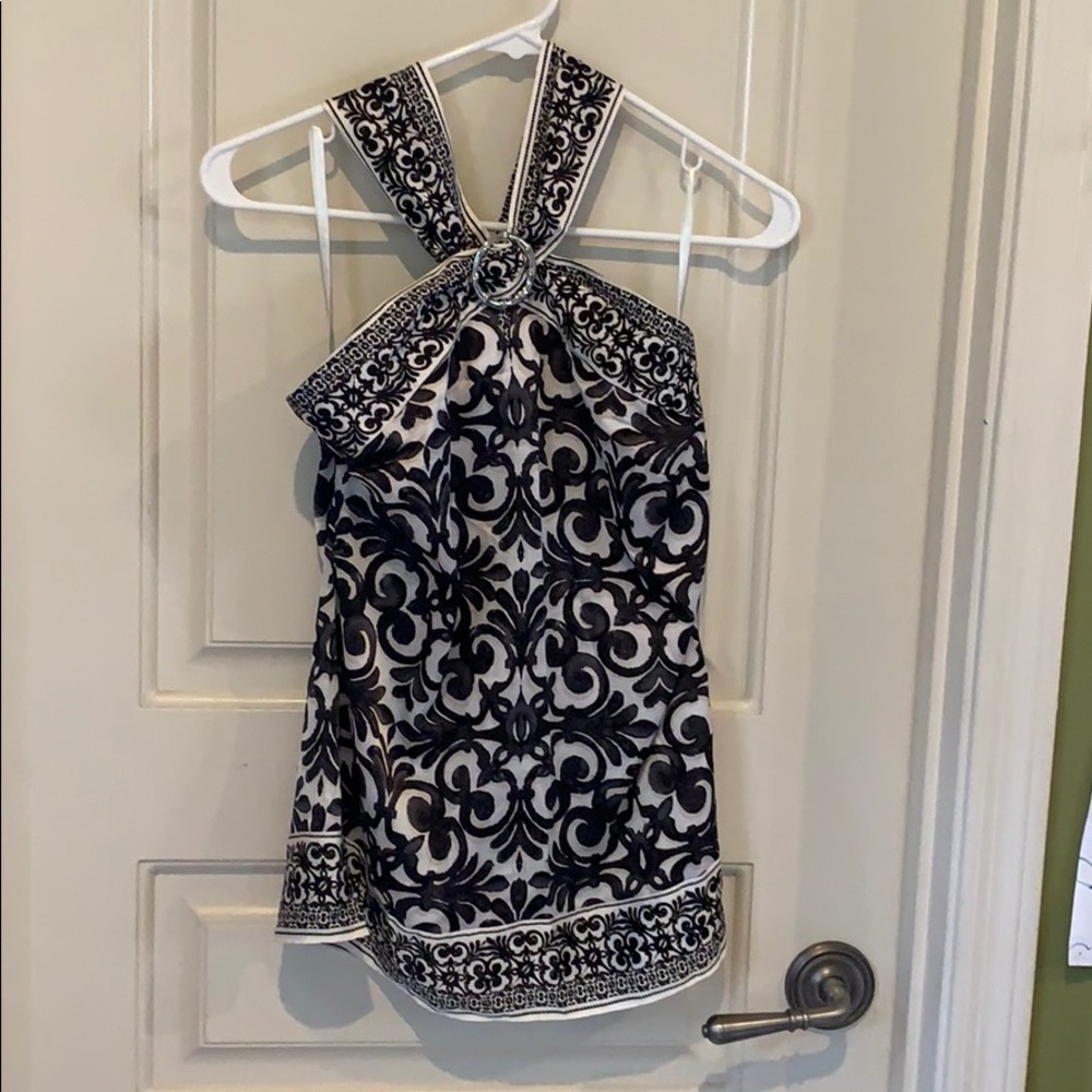 NWT White House Black Market Hawaii Scarf Halter